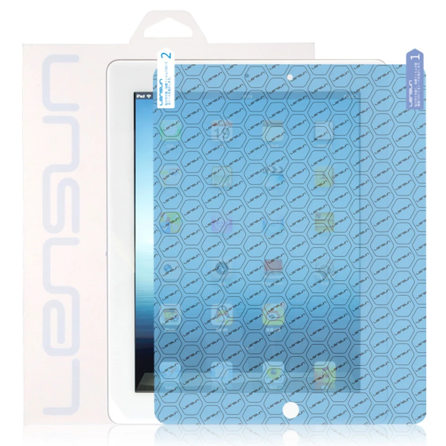 LENSUN нано технология Защитная пленка для iPad Mini 1 2 3 Защита экрана|screen protector|films for ipad