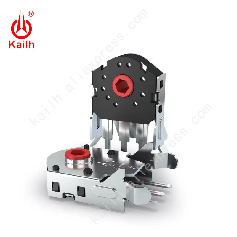Kailh5/7/8/9/10/11/12mm Rotary Mouse Scroll Wheel Encoder with 1.74 mm hole mark,20-40g force for PC Mouse