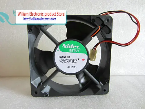 

Original for Nidec B33534-33A 24V 0.45A 12038 12cm 3 wires drive cooling fan