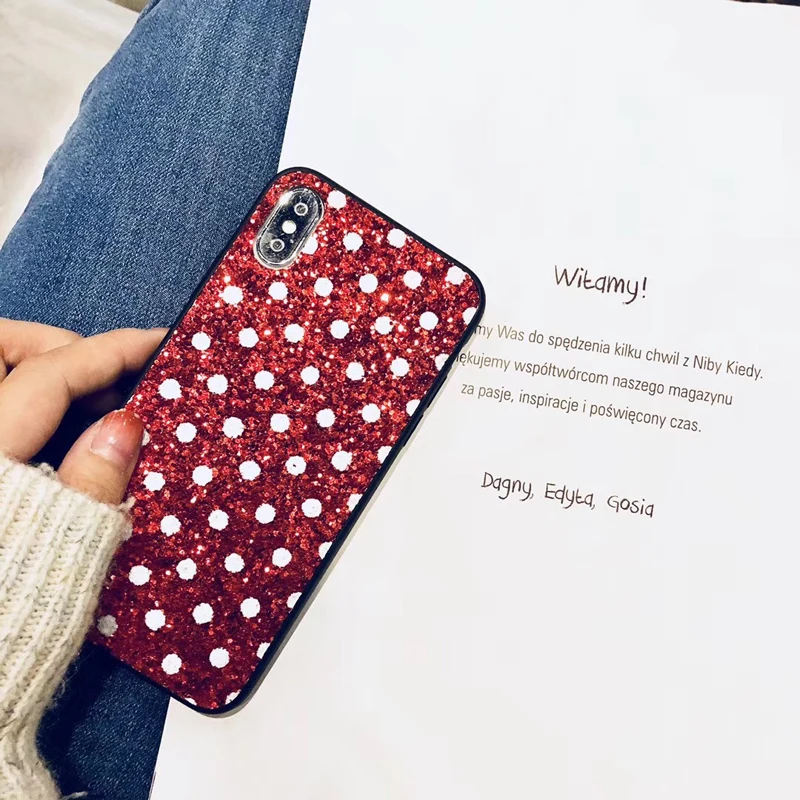 Яркий блестящий чехол для iPhone XR XSMAX милый противоударный 6 6s 7 8 plus | Мобильные