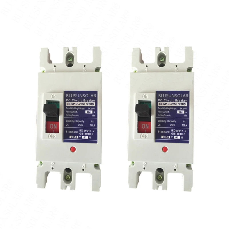 5 шт./лот Новинка 2P 160A dc440в MCB для солнечной энергии фотогальванической PV системы