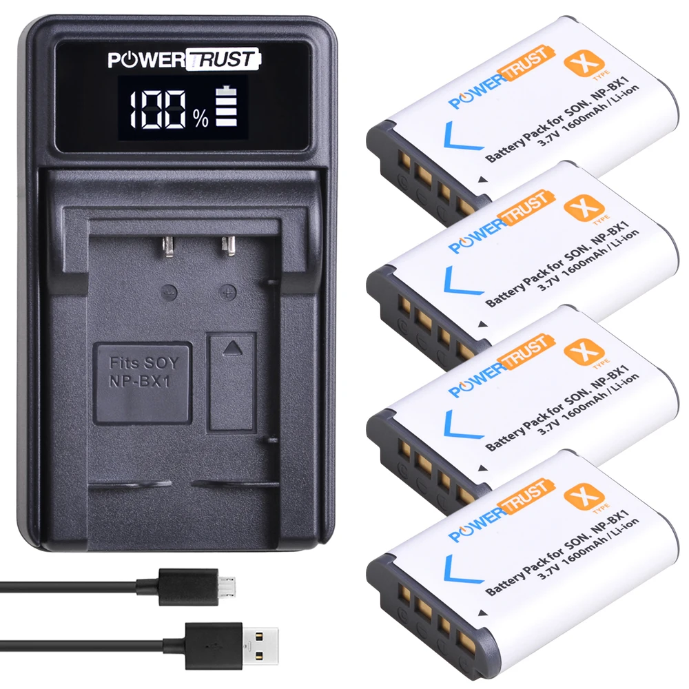 4B with charger NP-BX1 npbx1 bx1Battery+ светодиодный USB Зарядное устройство для sony FDR-X3000R RX100 AS100V AS300 HX400 HX60 AS50 WX350 AS300V HDR-AS300R FDR-X3000 - Color: 4B with charger