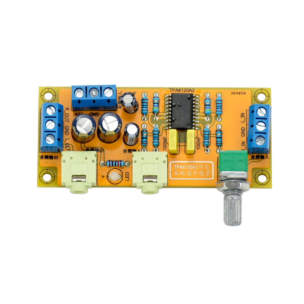 Aiyima TPA6120 усилитель для наушников плата Amplificador TPA6120A2 мини двухканальный усилитель для наушников Diy