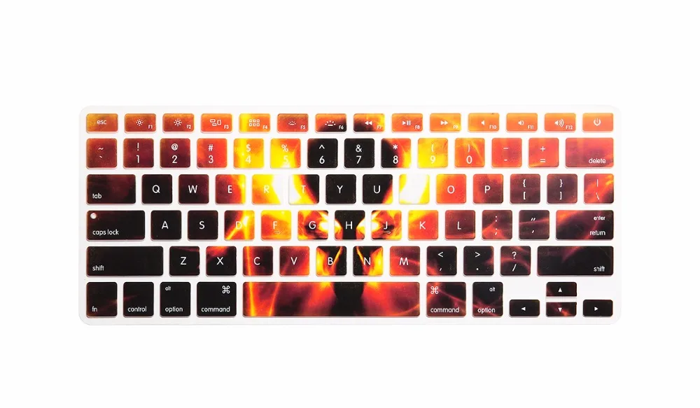 Защитный чехол для клавиатуры силиконовая 3d-пленка Apple Macbook Pro Air Retina 13 15 17 дюймов |