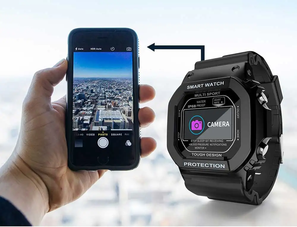 Lokковрики Bluetooth Смарт-часы для женщин и мужчин IP68 водонепроницаемый цветной сенсорный экран монитор сердечного ритма цифровые Смарт-часы для Android ios