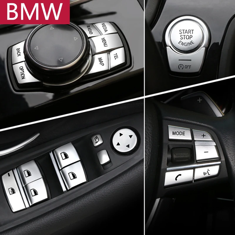 Для BMW 5 7 серий X3 X4 F10 F07 F06 F12 F13 F01 F02 F20 F30 F32 хромированный автомобильный Стайлинг