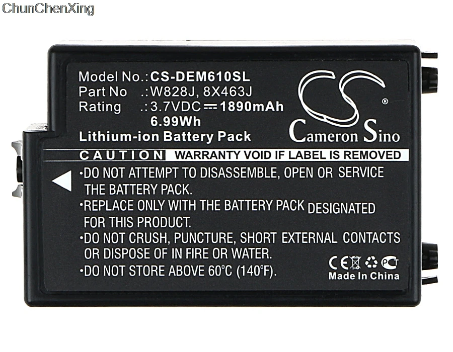 Аккумулятор Cameron Sino 1890 мАч 8X463J J312M W828J для DELL PERC 6 6I PowerEdge H700 M610 M910|Цифровые
