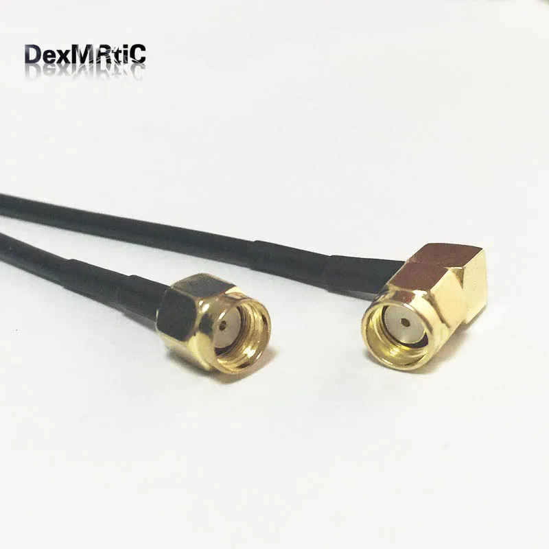 Wi-Fi антенный адаптер RP SMA штекер ST переключатель прямоугольный RF коаксиальный