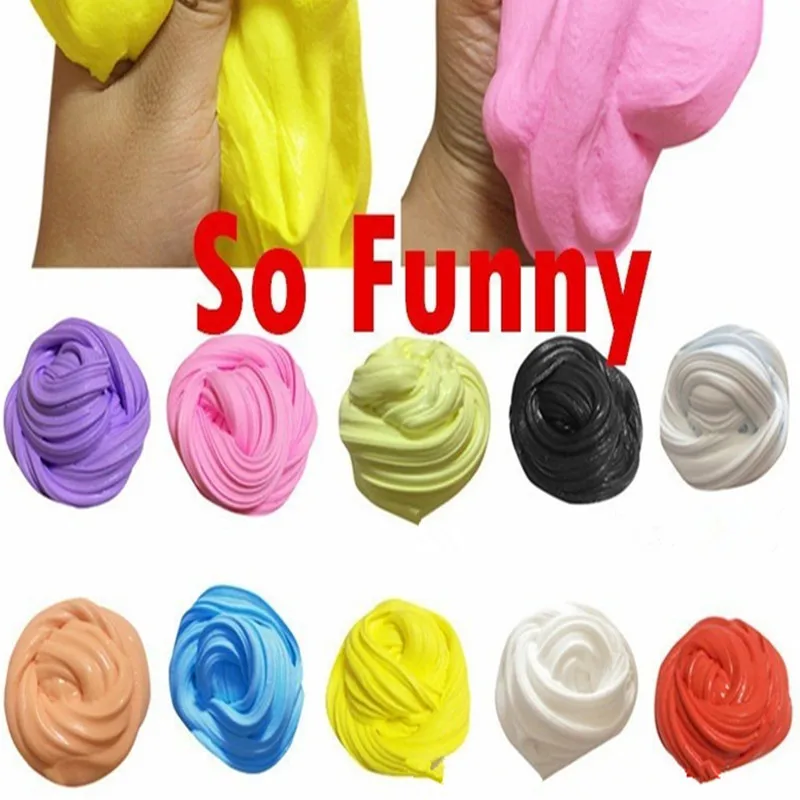 Fluffy Foam Slime Putty Stress Relief Magic MultiColor Sludge Cotton Mud Toy slime toys antistress Kids Toys for Children | Игрушки и