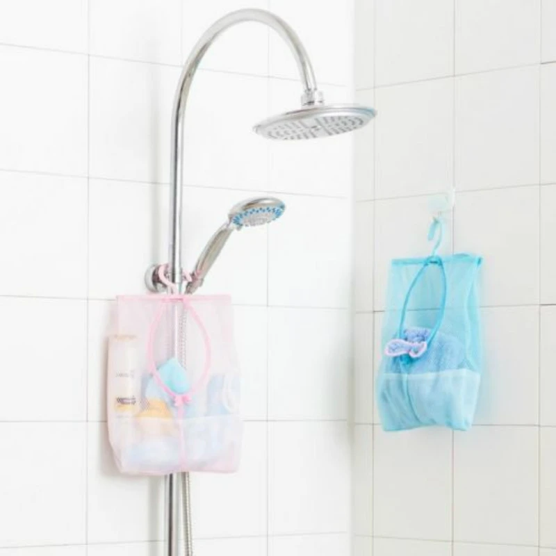 Прищепки для хранения в ванной и кухне сетчатый Органайзер с крючком купания