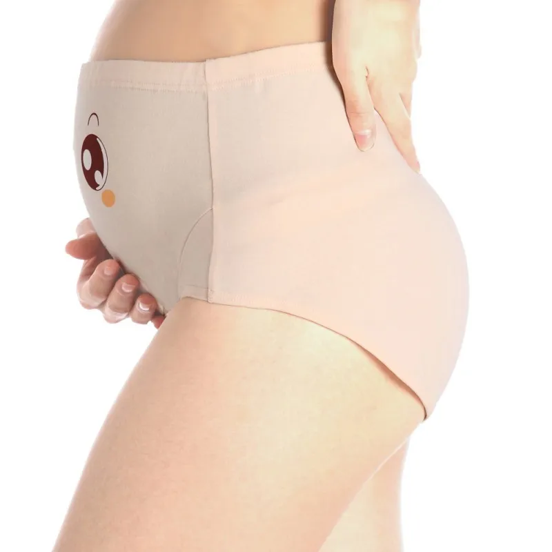 Women Cotton Pregnant Panties High Waist Mother Belly Support Underwear Cartoon Briefs Pregnancy Co1|Женские трусики| |