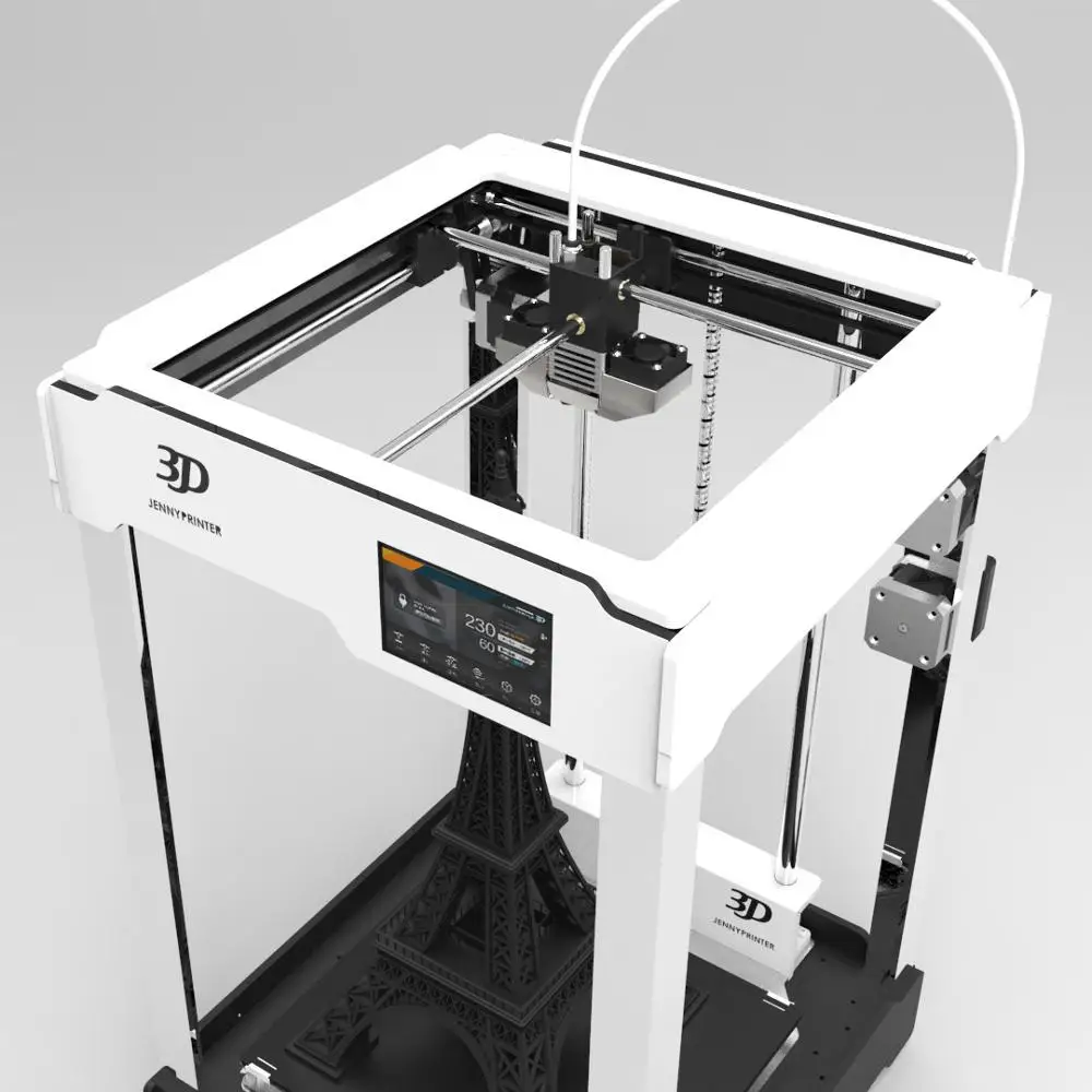 Jenny Maker 3 DIY/Собранный FDM 1,75 мм нить Боуден Экструдер 3d принтер с одним соплом 3d принтер в продаже