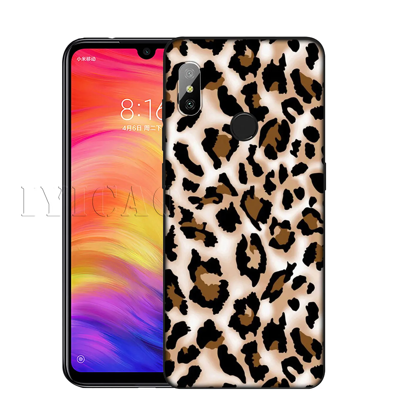 IYICAO Мягкий силиконовый чехол для телефона с леопардовым рисунком Xiaomi Mi 9 SE 9T CC9 CC9E 8