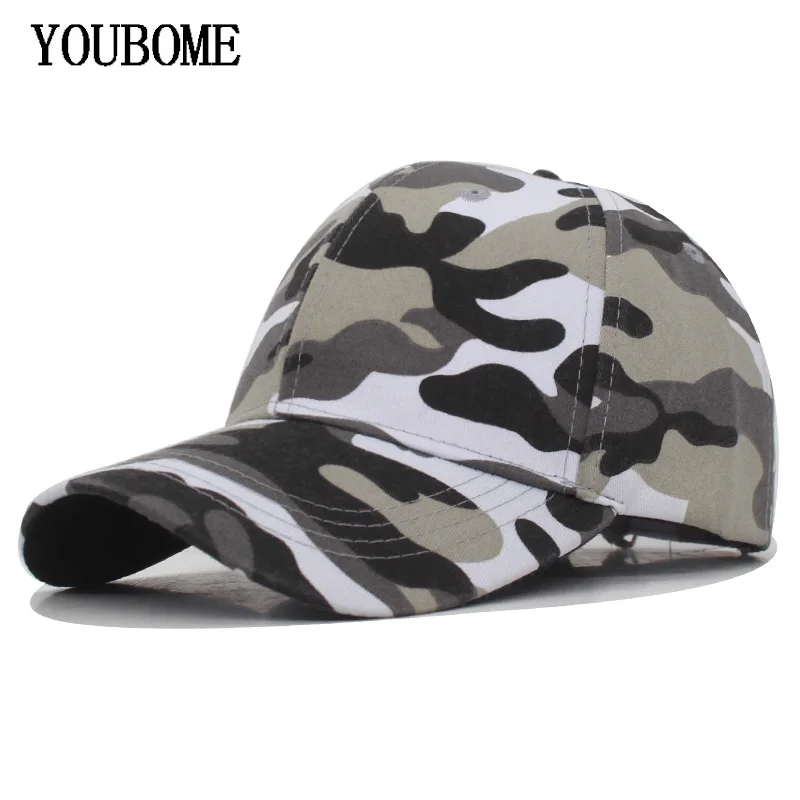YOUBOME Fashion New Brand Men Baseball Cap Camouflage Snapback Caps Hats For Men Baseball Casual Casquette Bone MaLe Dad Cap Hat