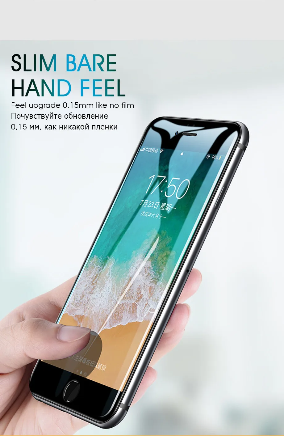 Suntaiho полное покрытие 6D закаленное Стекло для iPhone 11 Pro X 7 8 6splus Экран среднего класса против царапин для iPhone XR XS 11» бетонный завод защитная пленка