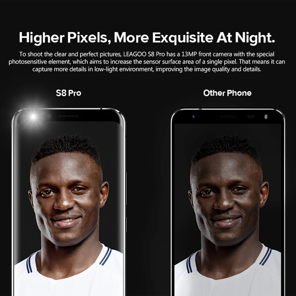 Распродажа LEAGOO S8 Pro 5,99 дюймов 18:9 2160*1080 Пиксели большой Экран MTK6757 восьмиядерный GB RAM 64GB ROM 13MP отпечатков пальцев разблокировать 3050 mAh смартфон