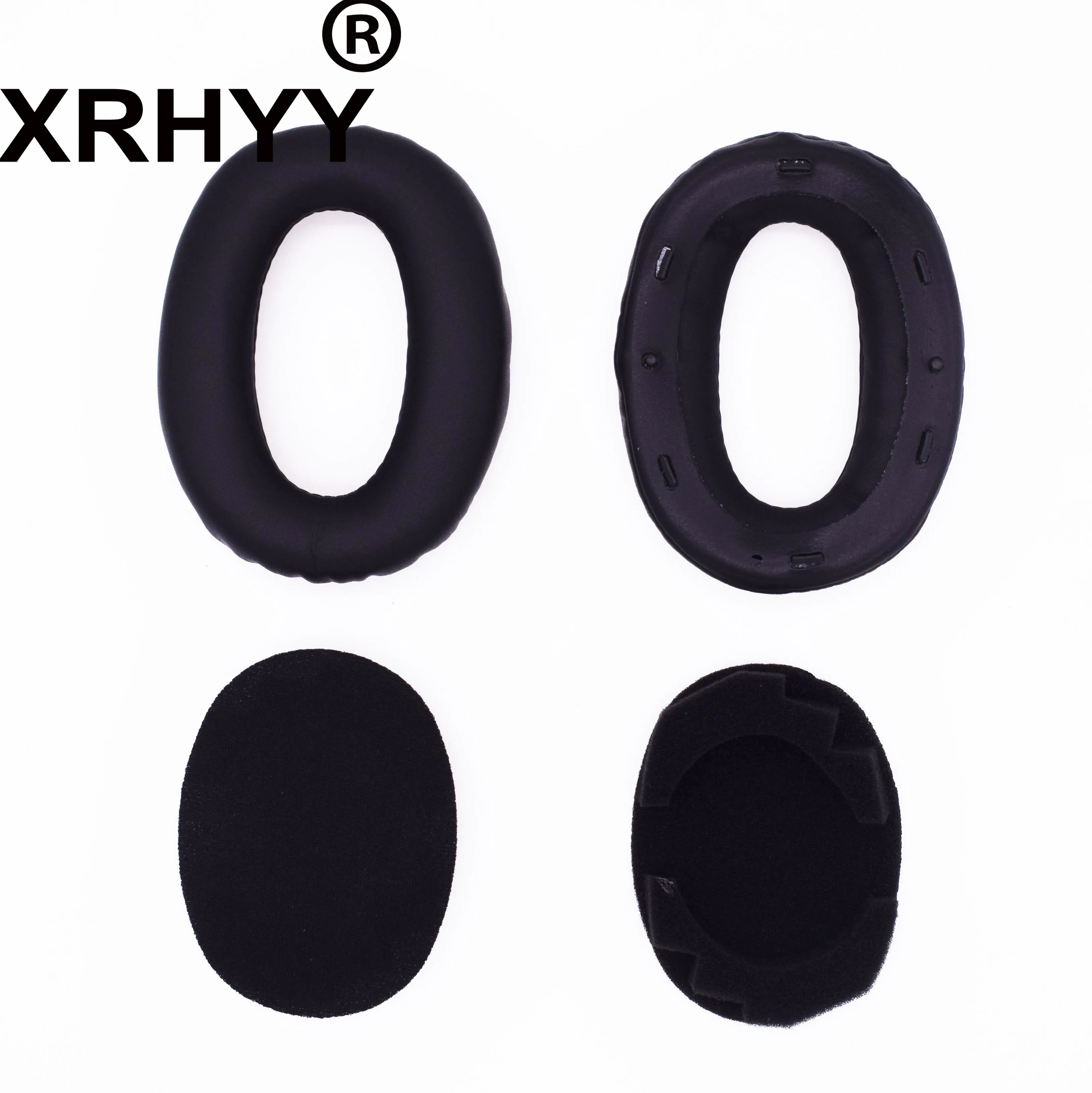 XRHYY Замена памяти поролоновые насадки для наушников амбушюры подушки подходит для sony MDR-1000X WH-1000XM2 WH-1000XM3 наушники(черный