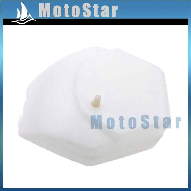 Белый пластиковый бензиновый топливный бак для китайского 2 тактного 47cc 49cc Minimoto