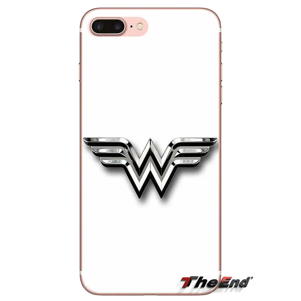 Женская одежда Wonder woman цвет для Xiaomi Redmi 4A S2 Note 3 3S 4 4X 5 Plus 6 7 6A Pro Pocophone F1 прозрачные