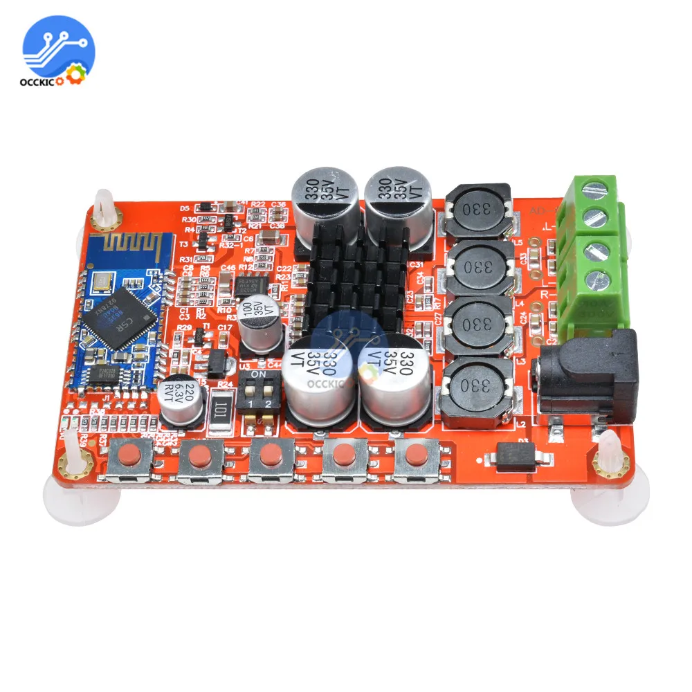 TDA7492P Bluetooth 4 0 цифровая плата усилителя 2X50 W 8-25 V аудио звуковая HIFI стерео приемник