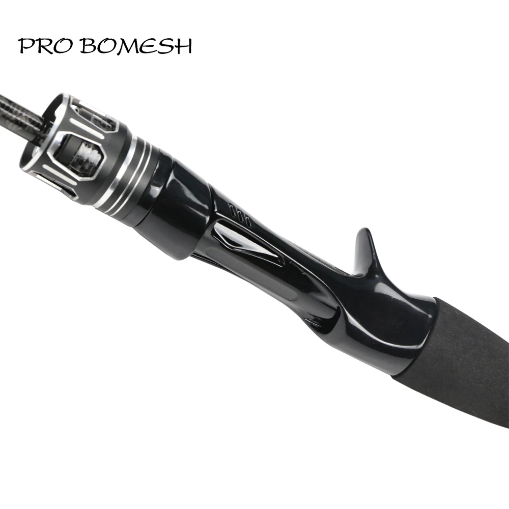 Pro Bomesh 1 комплект алюминиевая фиксирующая гайка+ 3K углеродная трубка литье EVA ручка комплект DIY Удочка Полюс аксессуар медленная отжимная удочка