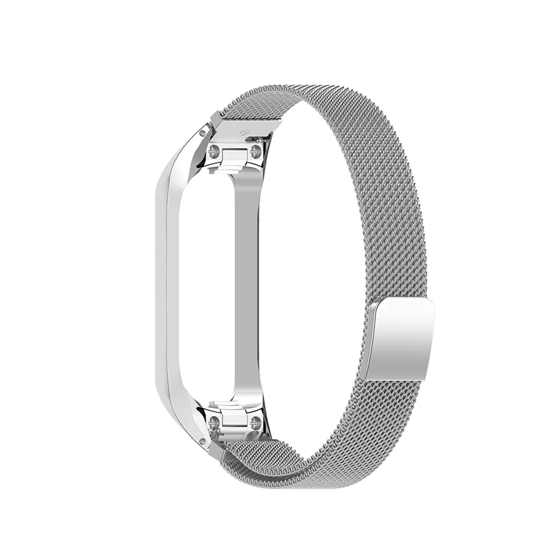 Smart Stainless Steel Bracelet Watch Strap For Samsung Galaxy fit e/SM-R375 Milanese Stainless Steel Wrist Strap Wristband