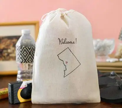 Свадебный набор от похмелья по индивидуальному заказу Sate Outline Washington DC подарочные