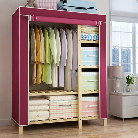 Шкафы мебель для спальни дома устойчивая деревянная вешалка muebles de dormitorio armario