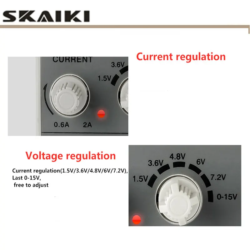 Skaiki 1502D+ 1502DD 15V 2A 0.01A цифровой дисплей регулируемый электронный источник питания для обслуживания с многофункциональными тестовыми линиями