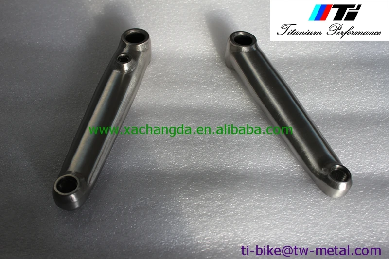 XACD titanium BMX cranks, заказной титановый велосипедный cranks для BMX cycling, дешевые Титановые велосипедные cranks