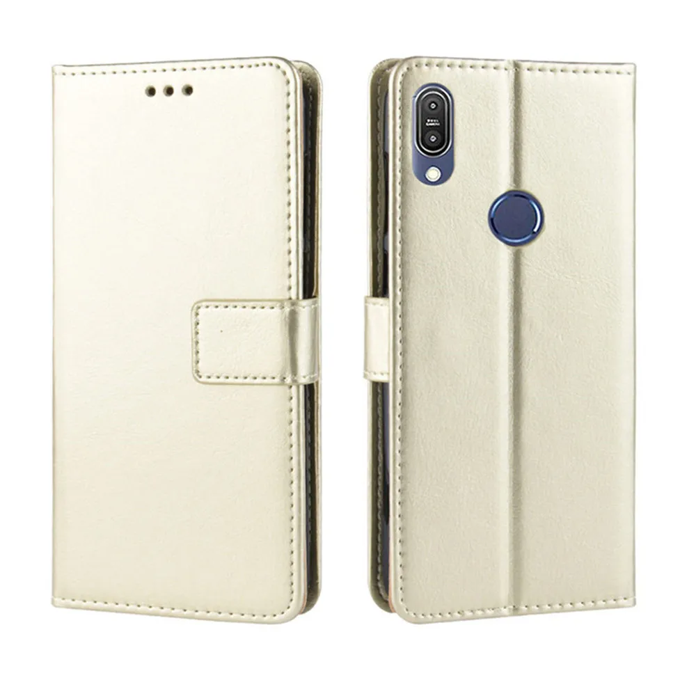 Чехол для Asus Zenfone Max M2 ZB633KL роскошный чехол-кошелек из искусственной кожи с