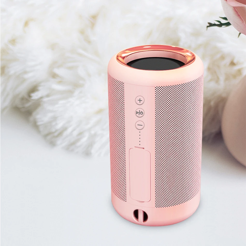 Yinew HiFi Bluetooth динамик водонепроницаемый портативный беспроводной 3D стерео музыка