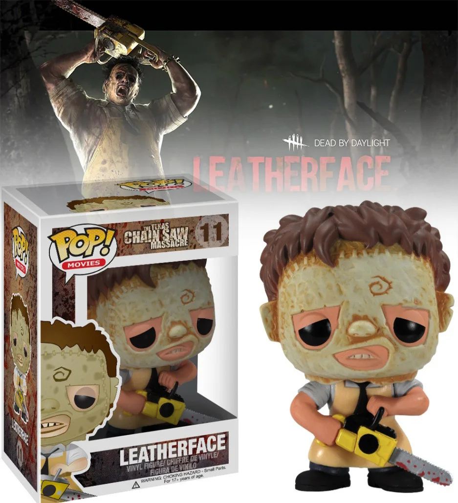 Funko Pop 11# Leatherface фильм Техасская бензопила резня фигурка коллекционные игрушки LEATHERFACE подарки для коллекционеров фанатов
