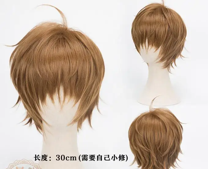 Карта Captor Сакура КИНОМОТО SAKURA YUE LI SYAORAN daiduji TOMOYO TSUKISHIRO YUKITO парик косплей KINOMOTO волосы Хэллоуин
