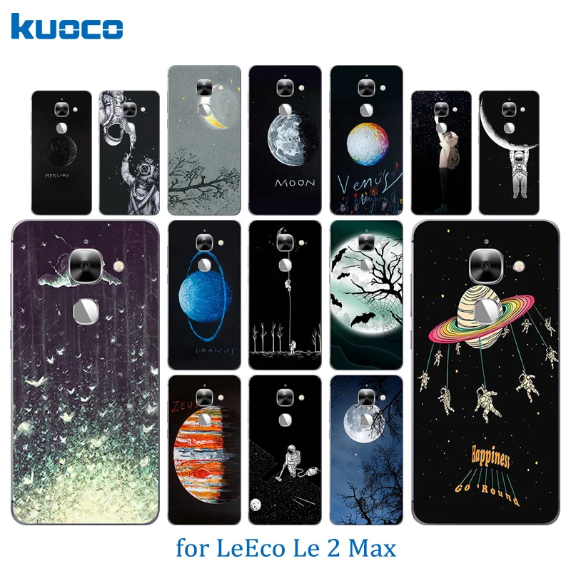 5 7-дюймовый силиконовый чехол для Letv LeEco Le Max 2 Space Moon с кристаллами Max2 телефона |
