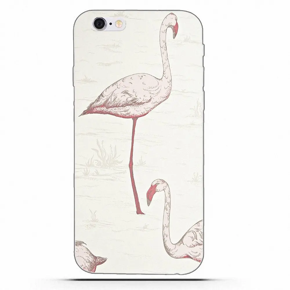 Wexoeq Geometric Flamingo TPU Hotsales For Apple iPhone 4 4S 5 5C 5S SE 6 6S 7 8 Plus X | Мобильные телефоны и аксессуары