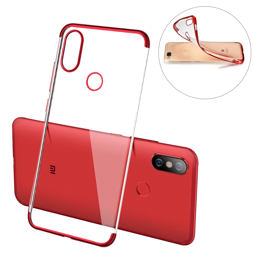 Ультратонкий Прозрачный мягкий чехол из ТПУ для телефона Xiaomi mi 9 SE ударопрочный