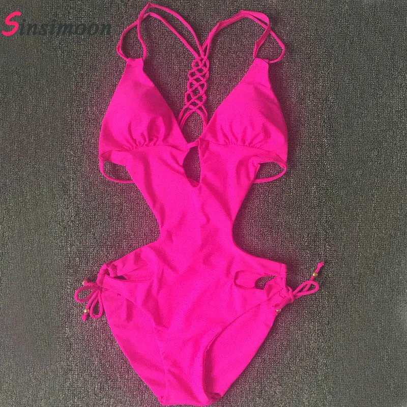 Новинка 2019 Цельный купальник сплошной вязаный крючком сексуальная цельная