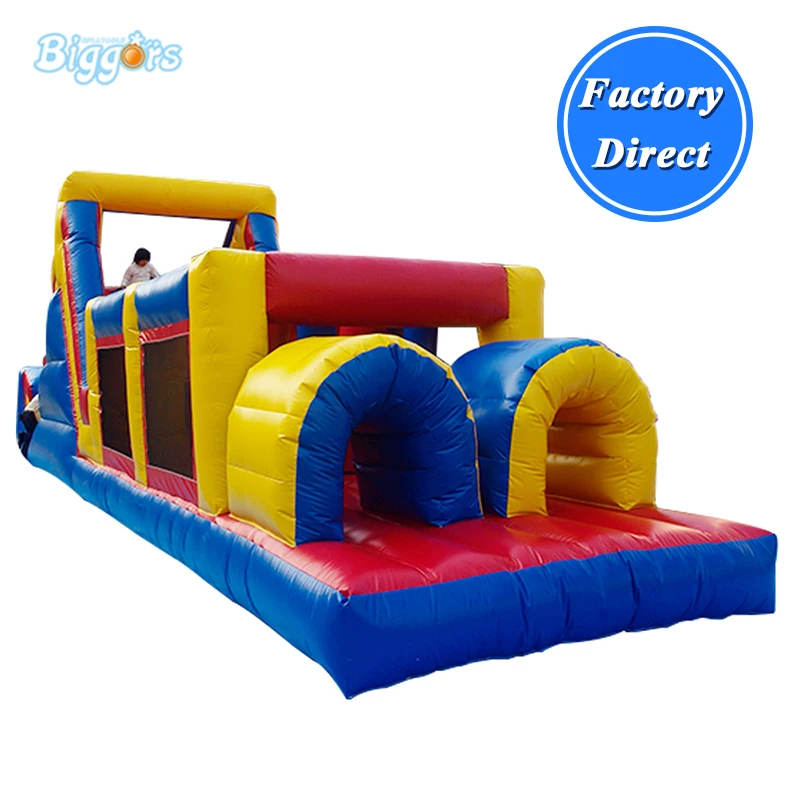 

Factory Price hot selling PVC Commercial Inflatable obstacle course Bounce House with blowers