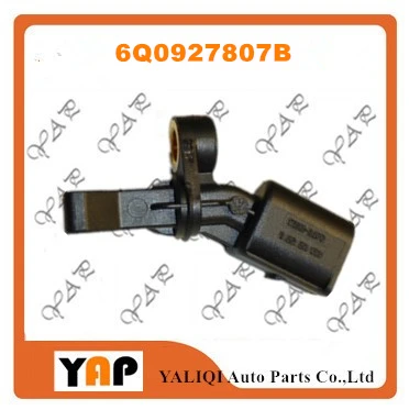 Левый задний датчик скорости ABS для FITAUDI VW A1 A2 FOX POLO CLASSIC 1.2L 1.4L 1.6L 1.9L 6Q0927807B WHT003863 2002-2012