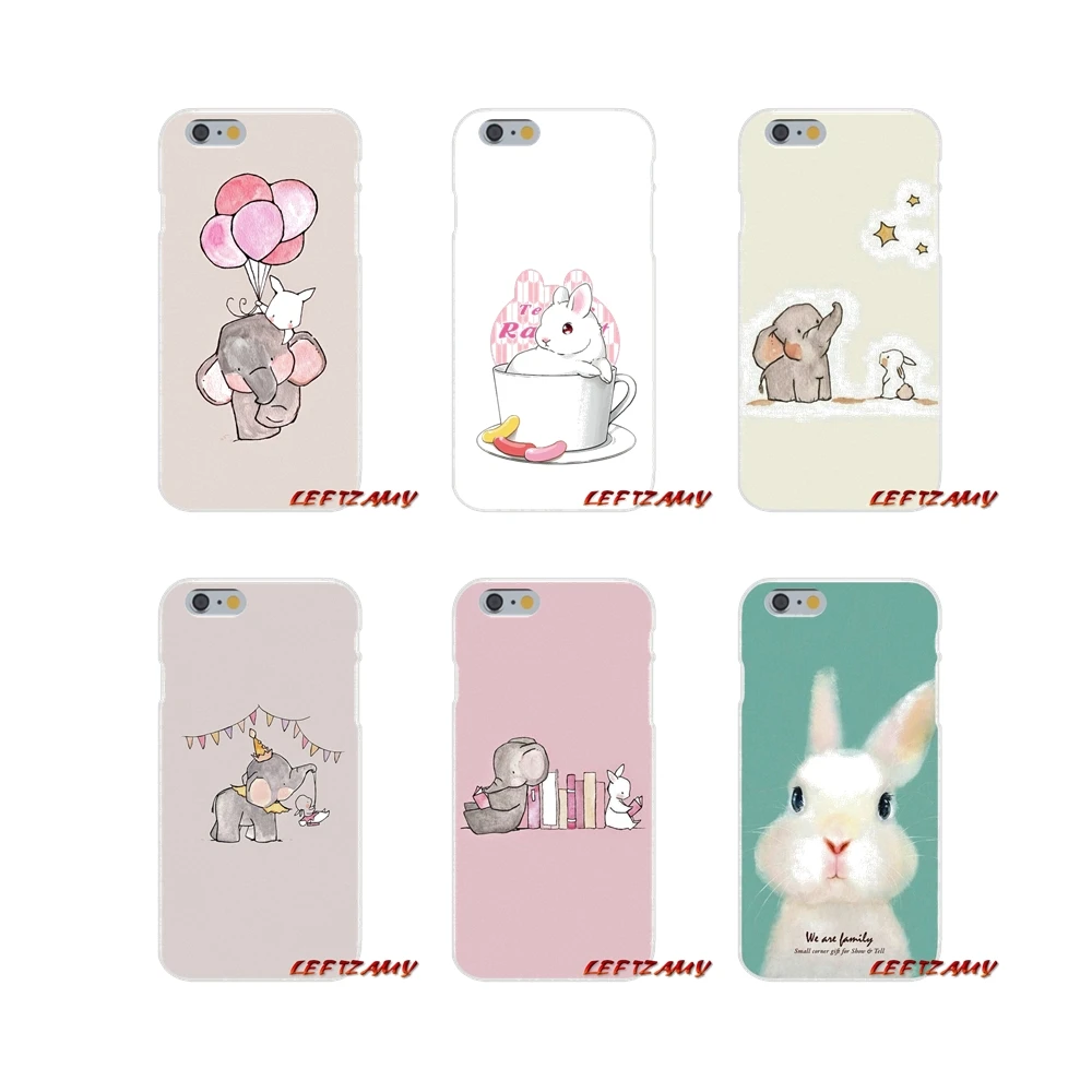For Samsung Galaxy A3 A5 A7 J1 J2 J3 J5 J7 2015 2016 2017 Accessories Phone Shell Covers Cute Elephant Rabbit | Мобильные телефоны