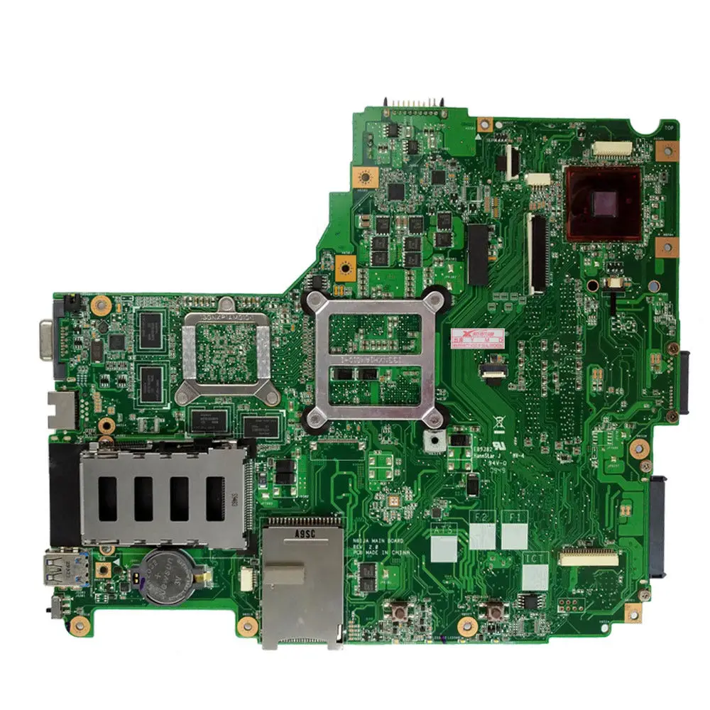 Материнская плата для ноутбука ASUS N61J N61JA N61JQ материнская W/ 1GB GPU Free i5 CPU | Компьютеры