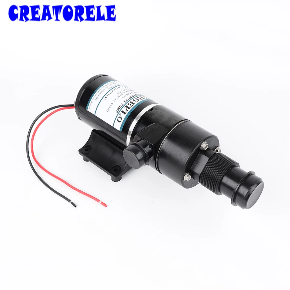 Макератор постоянного тока 12 В 45 л/мин центрифуга Трюмный насос для канализации