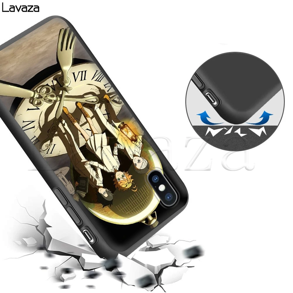Мягкий силиконовый чехол Lavaza The Promised Neverland для iPhone 11 Pro XS Max XR X 8 7 6 6S Plus 5 5S SE