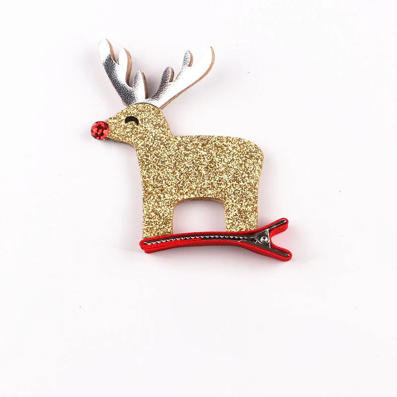 Susi&ampRita 1Pc Baby Hair Clips Girls Cute Christmas Hairpins Cartoon Kids Barrettes Headwear Accessories | Детская одежда и
