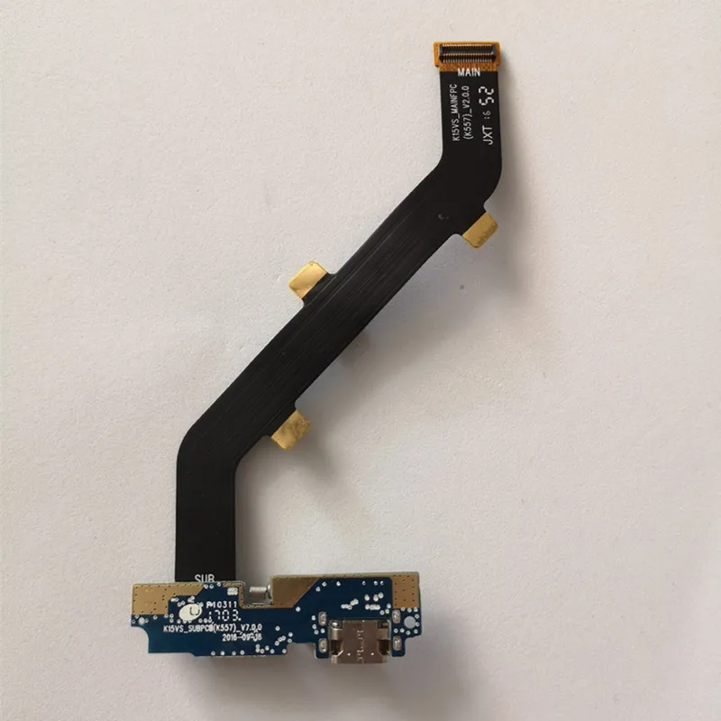 Для телефона Vernee Apollo 5 дюйма 2K 2560*1440 MTK6797T основной FPC + USB разъем сменный кабель