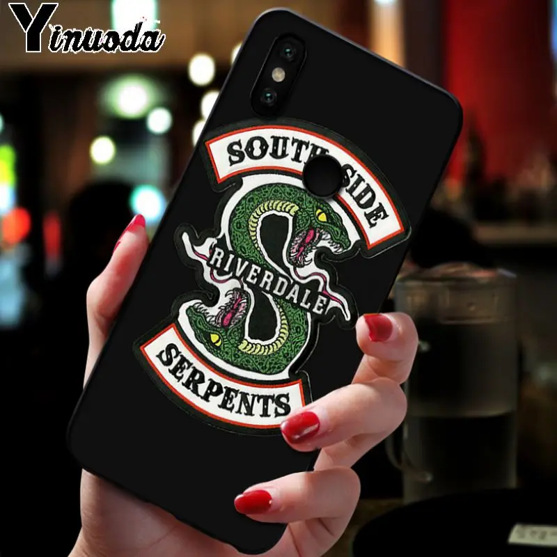 A4 Yinuoda ривердейл SouthSide змеи чехол для телефона чехол для xiaomi redmi 7 5 плюс 6pro 6a 4x go note5 note7 note6pro mi8se 9se coque - Цвет: A4