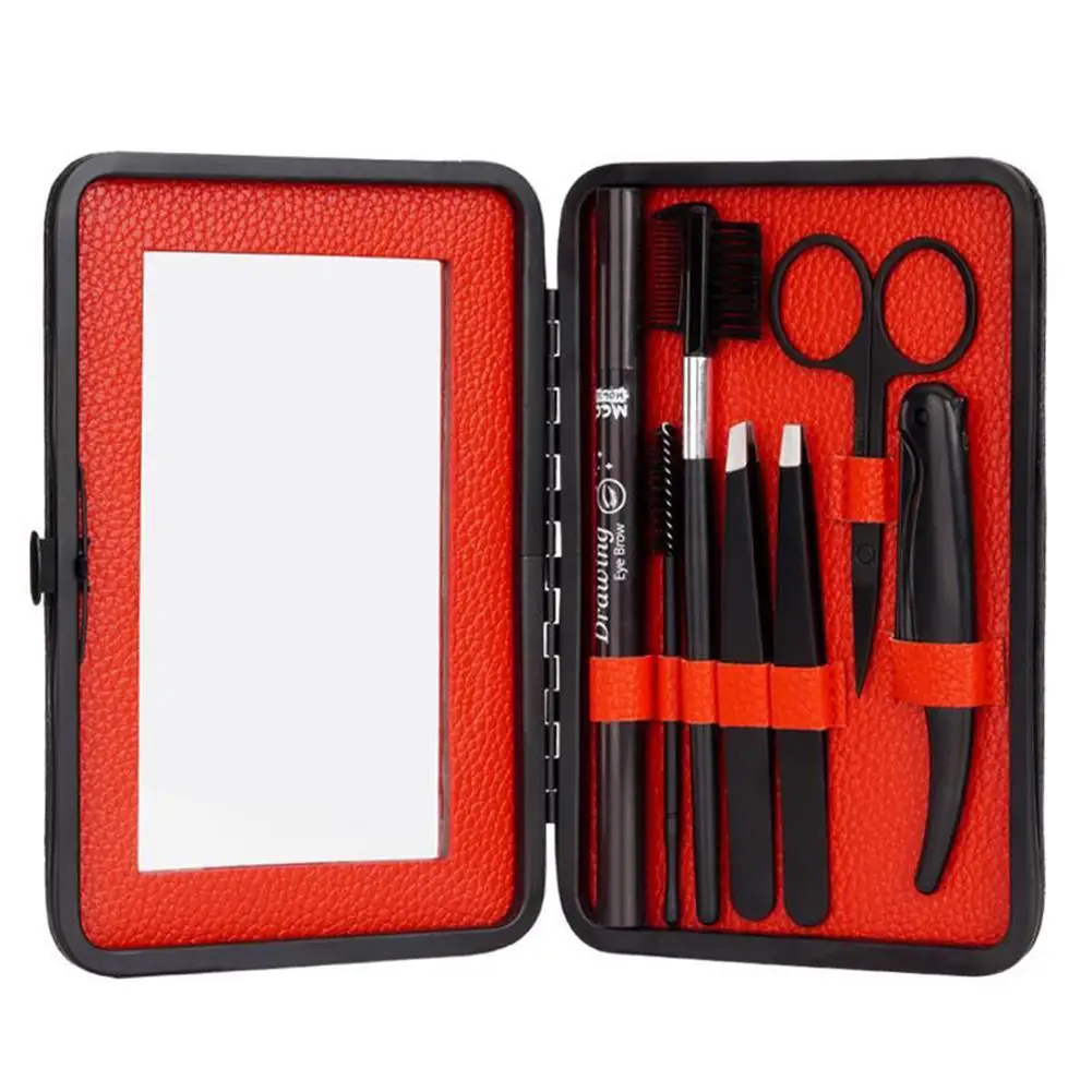 7 шт. портативный мужской триммер карандаш Профессиональный уход прочная щетка