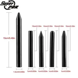 Ручка PDR с нейлоновым краном, инструменты для беспокрасочного удаления вмятин, Черная