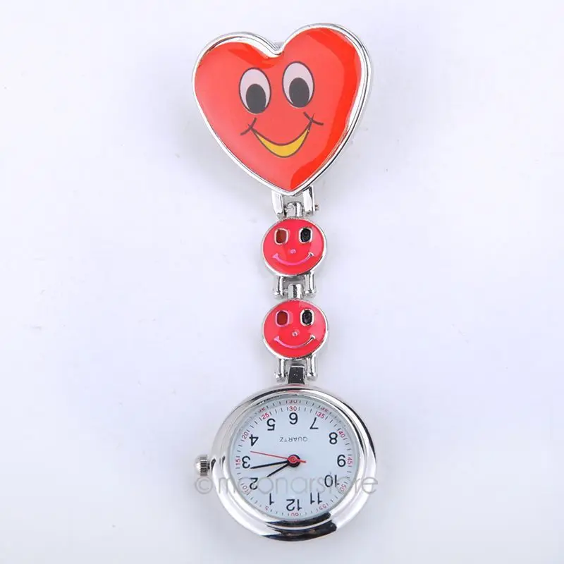 2018 карманные часы Медсестры с милым сердцем и смайликом медсестрами модные